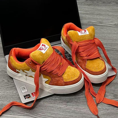 Retro Autumn And Winter New Fashion All-matching Sneakers