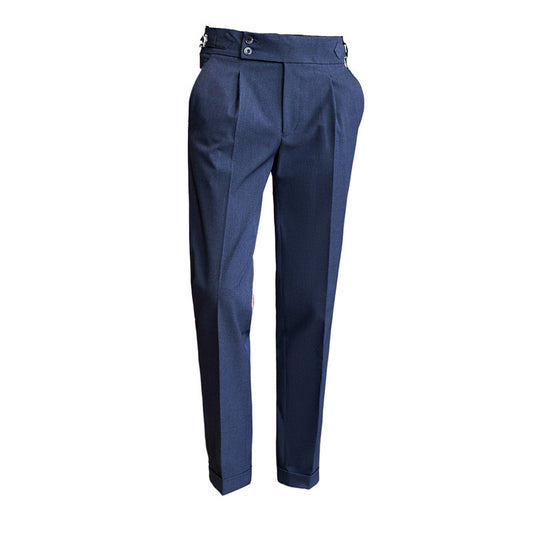 Men's High-Waist Casual & Slim Fit Trousers High Waist Casual Slim Fit Suit Pants | Ectron Online
