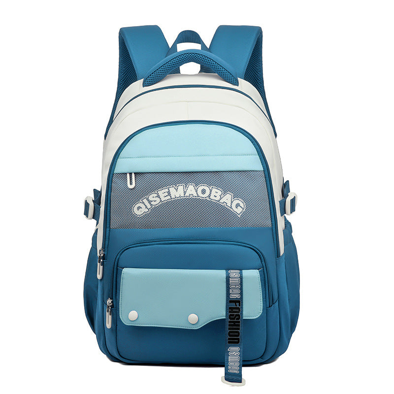 Color Contrast Travel Backpack – Stylish & Breathable Nylon Fashion Color Contrast Leisure Travel Ba | Ectron Online