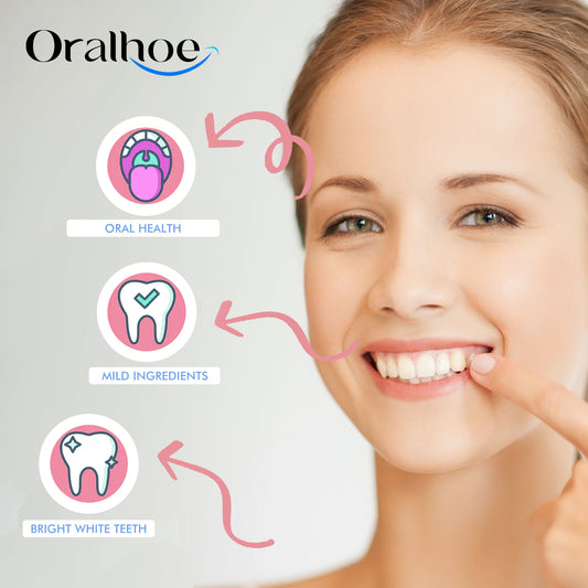 Oralhoe Peach Mouthwash Pellets