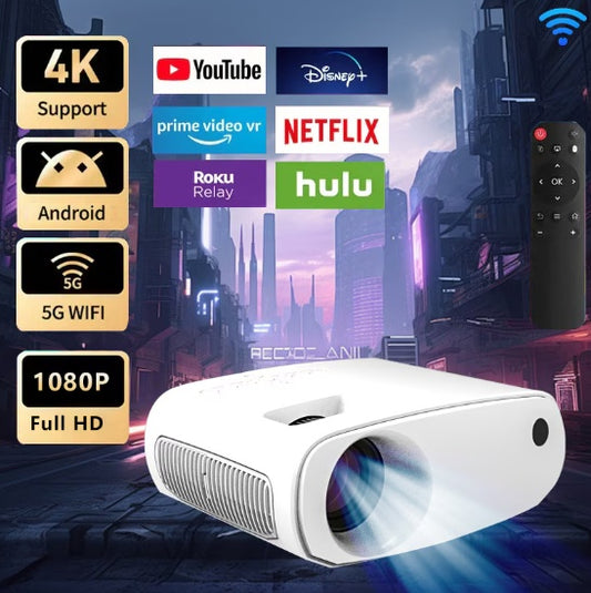 Portable Mini HD Projector | Home Cinema & Outdoor Movie Theater