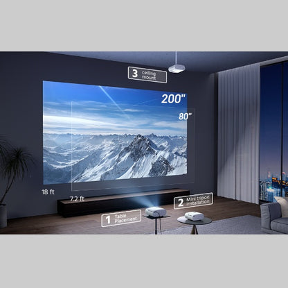 Portable Mini HD Projector | Home Cinema & Outdoor Movie Theater Mini HD Projector | Ectron Online