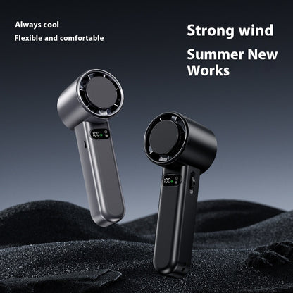 Powerful Mini Handheld Fan - High Velocity Portable Personal Fan Large Wind Handheld Mini Little Fan | Ectron Online