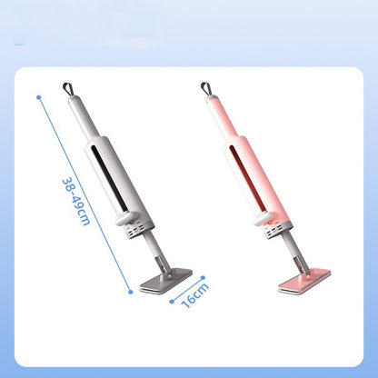 Rotatable Self-Squeeze Mop with Crevice Brush

