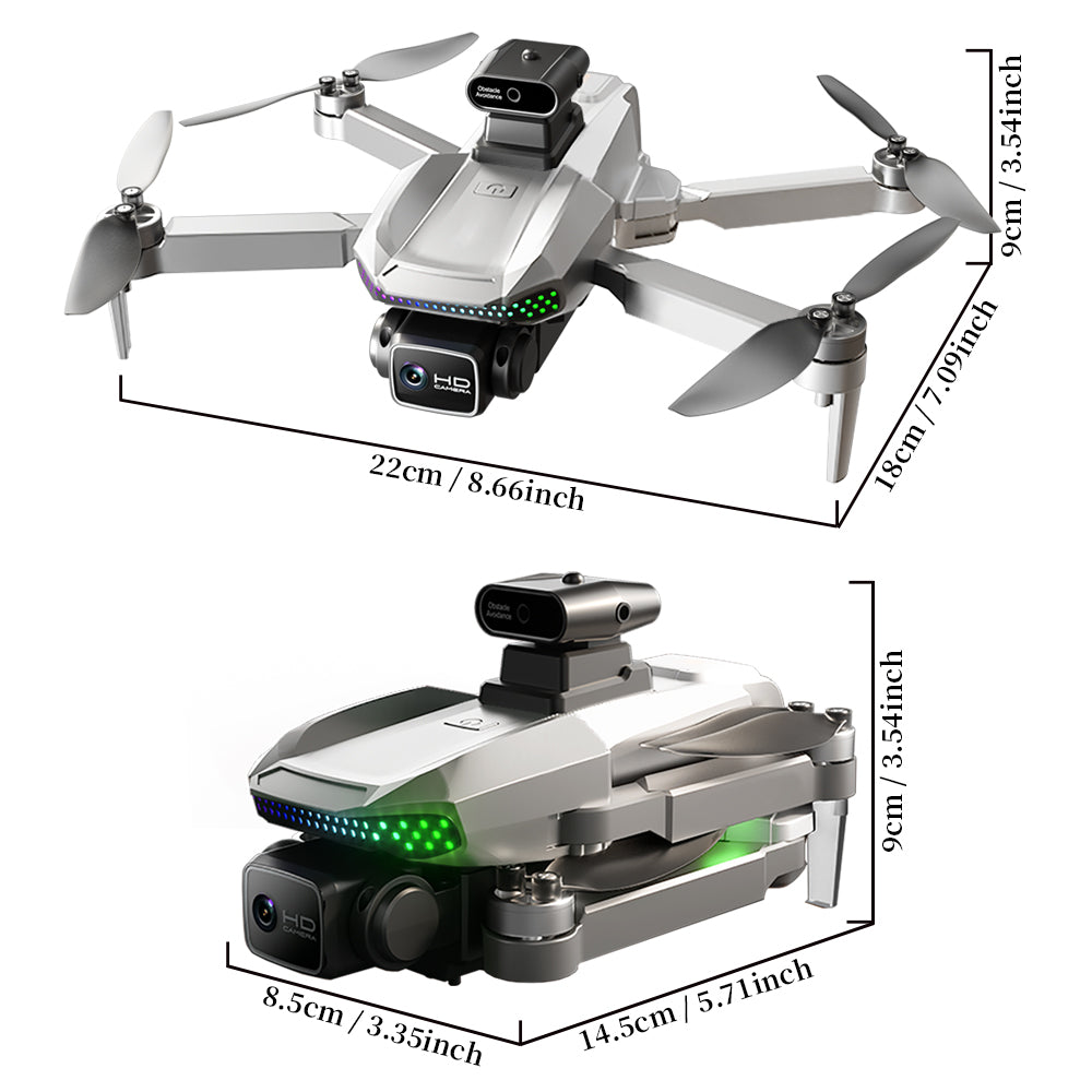S50 PRO GPS Drone with 4.5" Screen Remote | 6K HD & Obstacle Avoidance