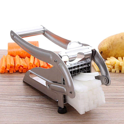 Stainless Steel Vegetable Cutter - Professional 5-in-1 Kitchen Slicer Stainless Steel Vegetable Cutter | Ectron Online