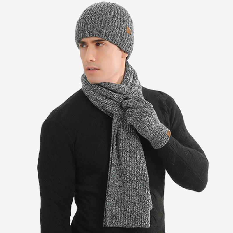 Thermal Knit Hat, Scarf, & Gloves Set Thermal Knitting Hat Scarf And Gloves Th | Ectron Online