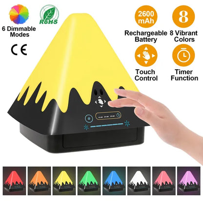 Touch Control Night Light Touch Control Night Light 8-Color Change | Ectron Online