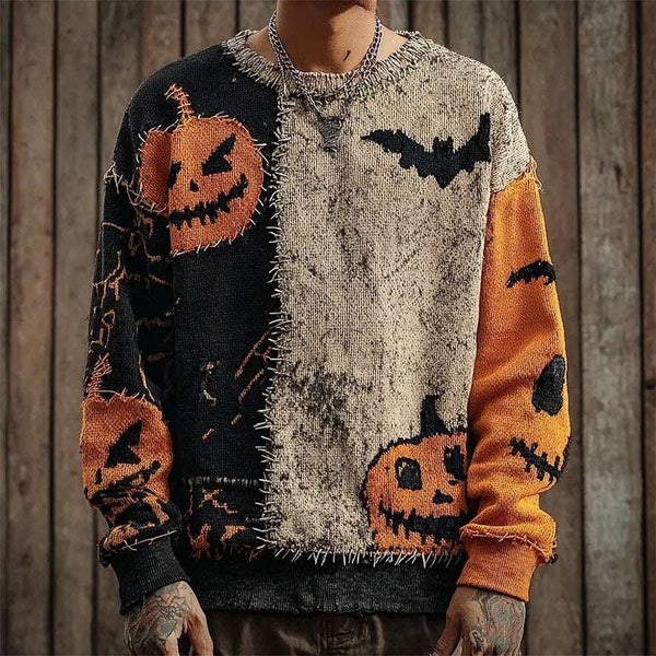 Unisex Halloween Loose Sweater