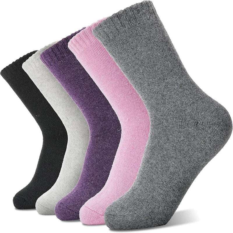 Unisex Thick Cashmere Blend Wool Tube Socks Cold-proof Warm Wool Unisex Thickened Ca | Ectron Online