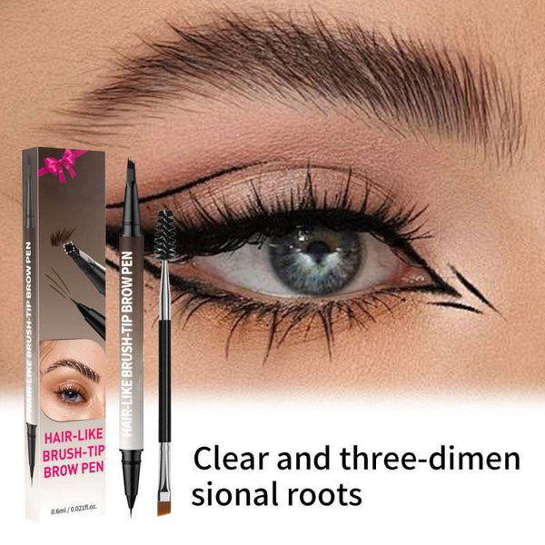 Waterproof Double-Headed Eyebrow Pencil