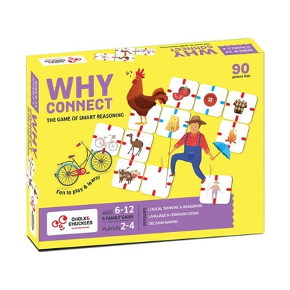 Why Connect? Educational Picture Connection Game Game Set Puzzel Set For Kids Why Connect | Ectron Online