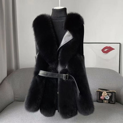 Women's High-End Mid-Length Jacket | Elegant Fashionable Outerwear Women's Mid-length High-end Fashionable | Ectron Online