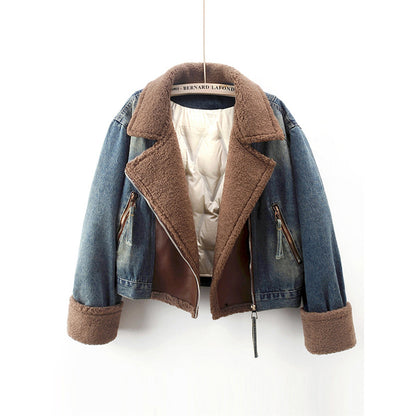 Women's Short Denim Coat