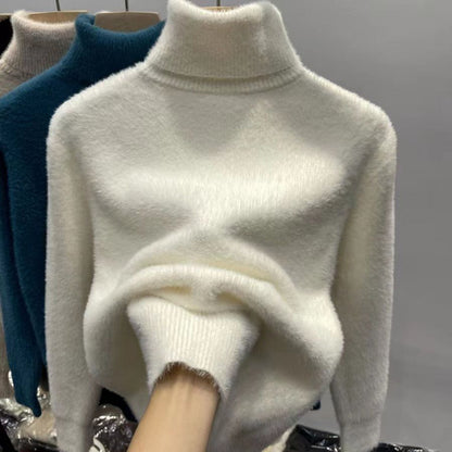 Women's Thickened Fleece-Lined Top | Warm Thermal Inner Wear Inner Wear Thickened Fleece-lined Top | Ectron Online