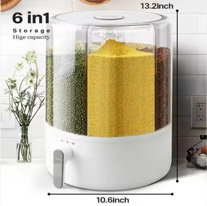Rice Storage Containers Food Grain Cereal Bins Pet Food Storage Yikexiomi Bucket Rice Storage Containers Food Grain Cerea | Ectron Online