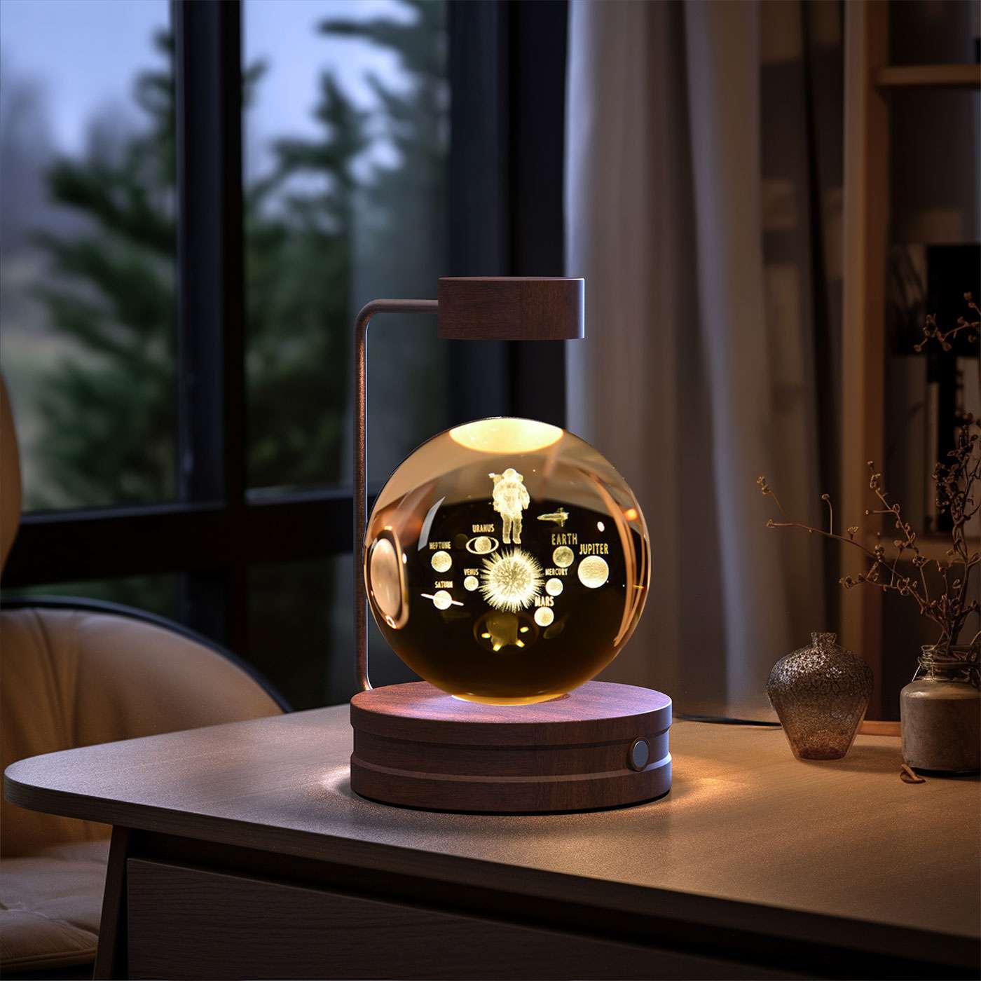 Crystal Ball Cosmic Dinosaur Night Light Crystal Ball Cosmic Dinosaur Indoor Nigh | Ectron Online