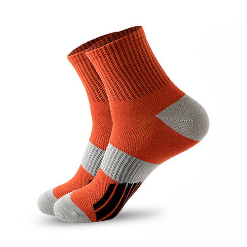 Men's Basketball Crew Socks Men's Middle Tube Socks Color Matching S | Ectron Online