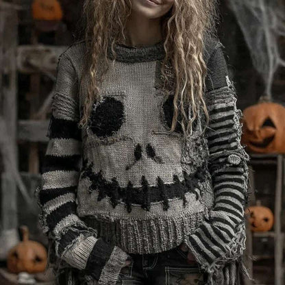 Halloween Men And Women Same Style Loose Sweater