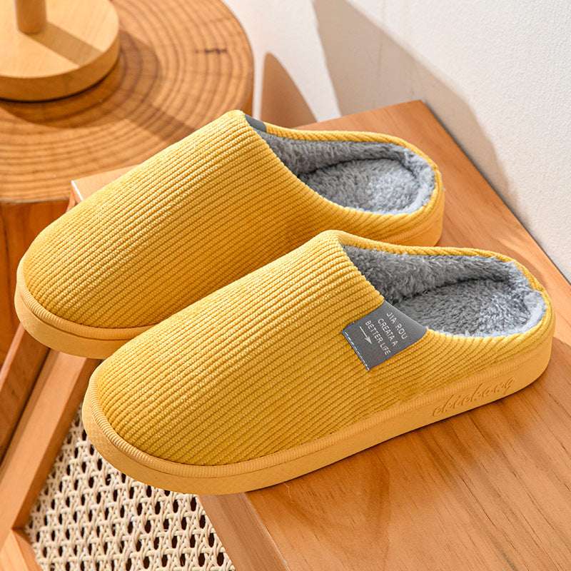 Non-Slip Cotton Slippers – Wear-Resistant Indoor Home Comfort Home Indoor Wear-resistant Non Slip Cott | Ectron Online