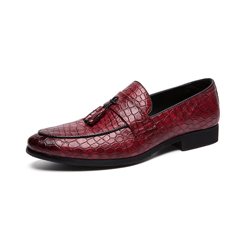 British Style Men’s Pointed Shoes Nightclub Hair Stylist British Men's Poi | Ectron Online