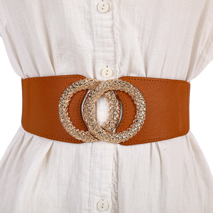 Women's Fashion Casual Stretch Wide Belt