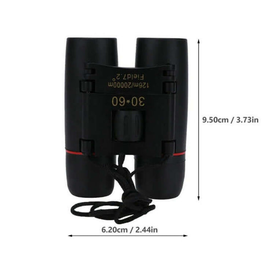 Binoculars 30x60 Zoom Outdoor Travel Compact Folding Telescope Hunting Day Night Binoculars 30x60 Zoom Outdoor Travel Com | Ectron Online