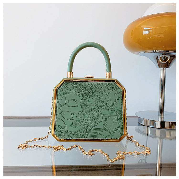 All-Match Box Handbag Handbag Crossbody Shoulder Dinner All-Ma | Ectron Online