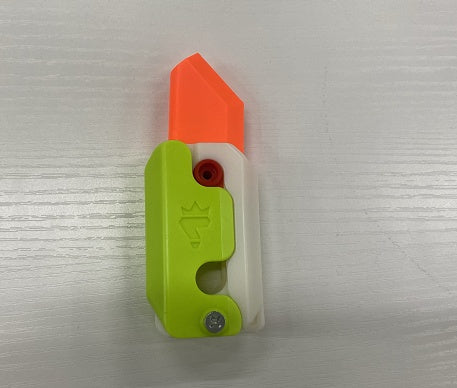 Jumping Knife Pendant | 3D Printed Toy for Children 3D Printing Gravity Cub Jumping Small Radish Knife Mini Model Student Prize Pendant Decompression Toy For Children Gift | Ectron Online