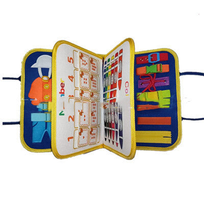 Children's Busy Book & Board New Busy Book Children's Busy Board Dres | Ectron Online