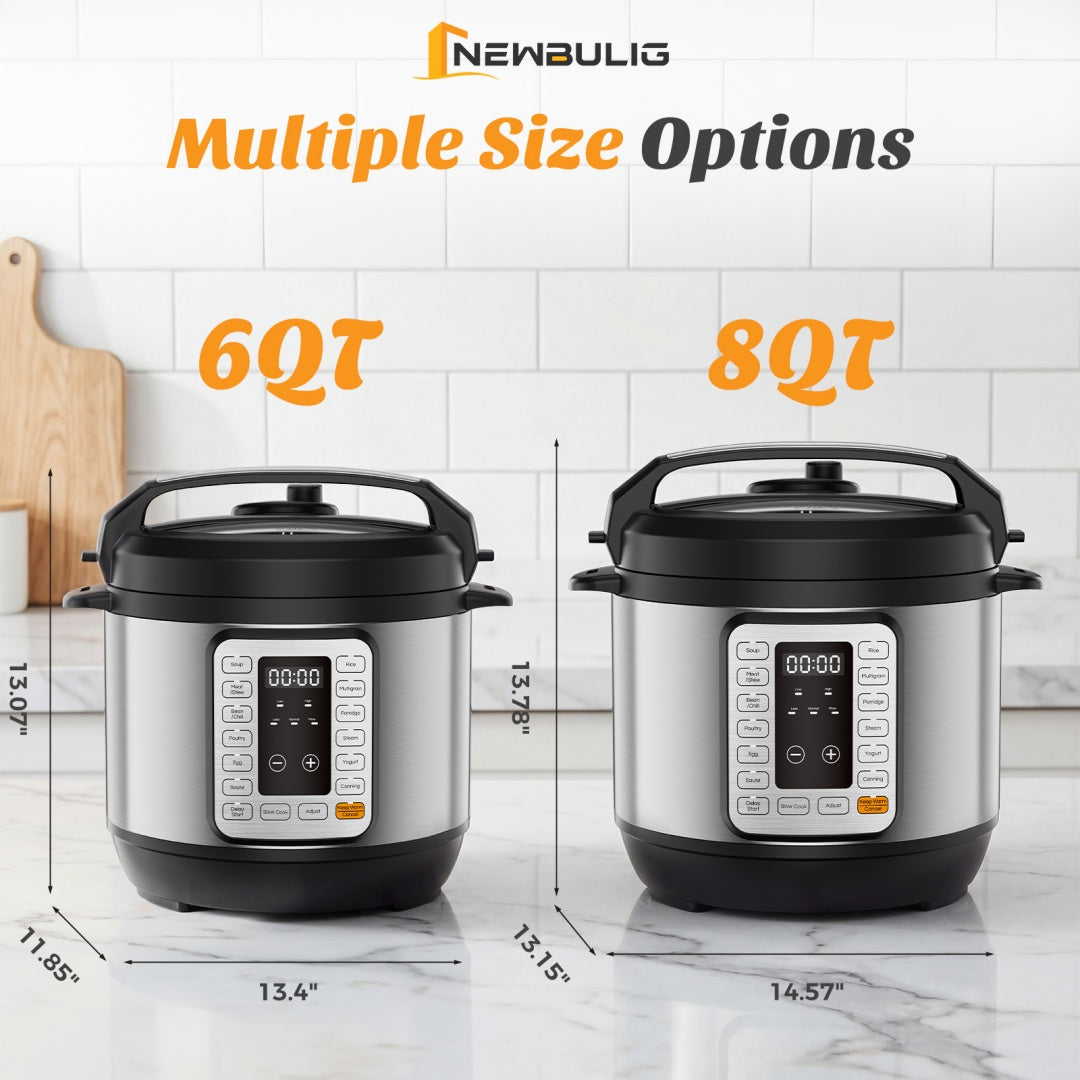 Multi-functional Electric Pressure Cooker | Instant Heat Stainless Steel Pot