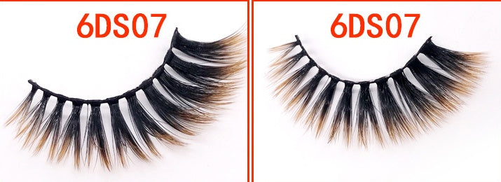 Gradient Color 6D Mink Fake Eyelashes Gradient Color 6D Mink Fake Eyelashes | Ectron Online