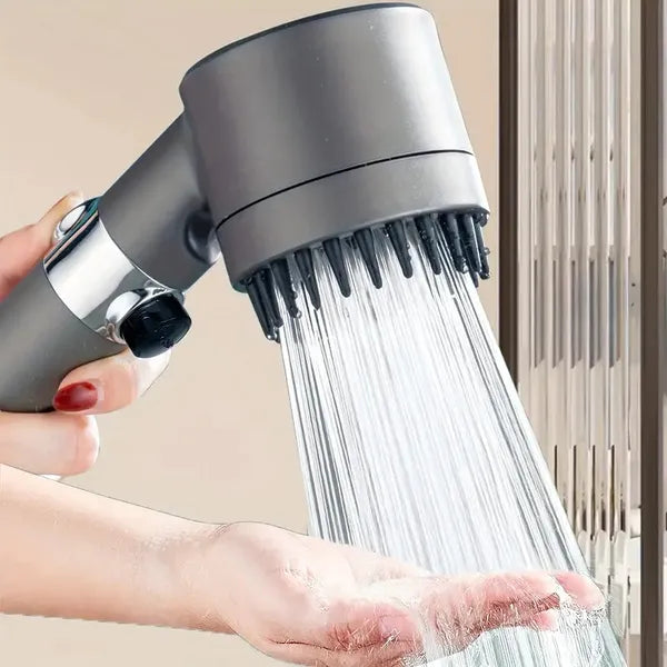 High Pressure Rain Shower Head - Luxury Wall-Mounted with 5 Filters