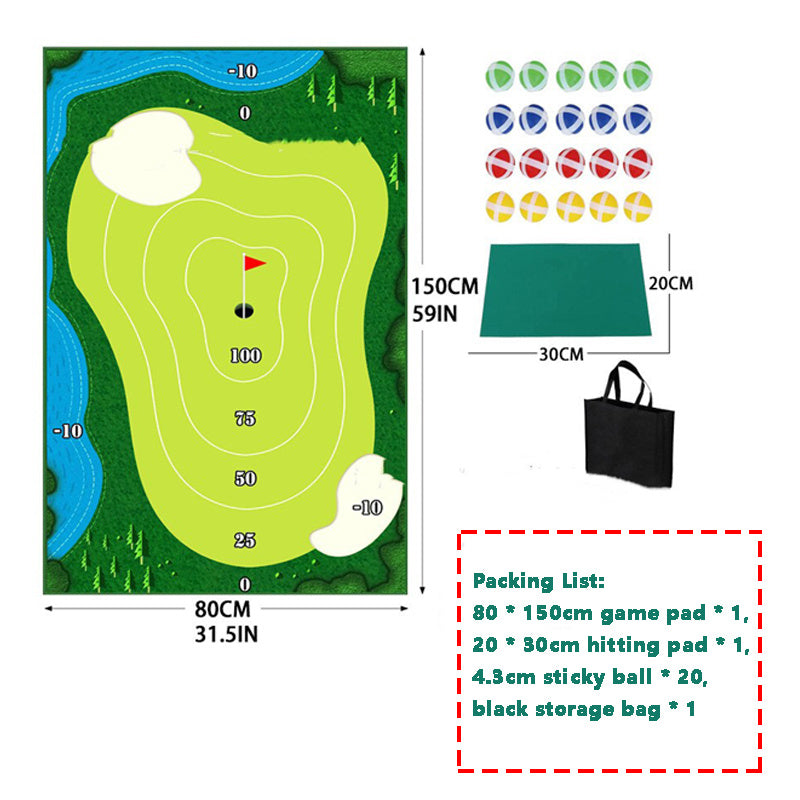 Golf Training Mat for Swing Practice Golf Training Mat For Swing Parent-child | Ectron Online