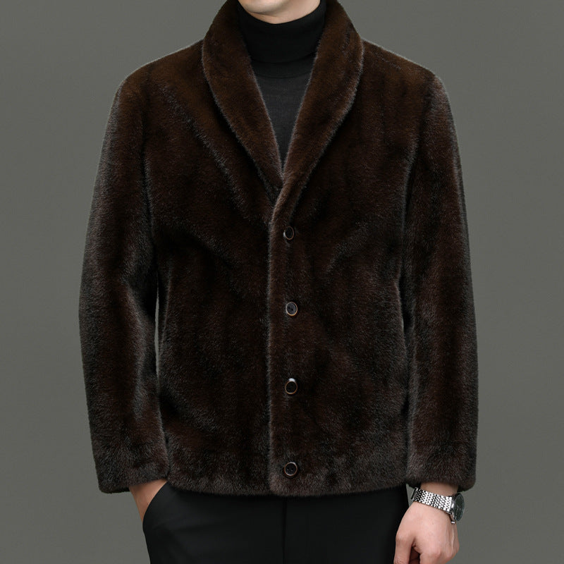 Reversible Padded Coat Padded Coat Fur Integrated Double-sided | Ectron Online