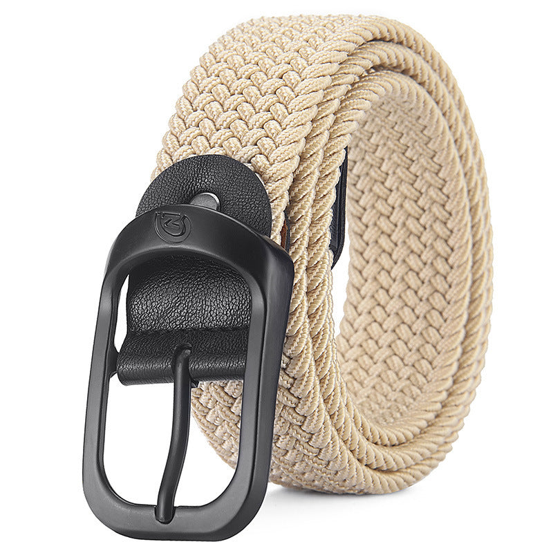 Fashion Casual New Style Men's Toothless Buckle Belt