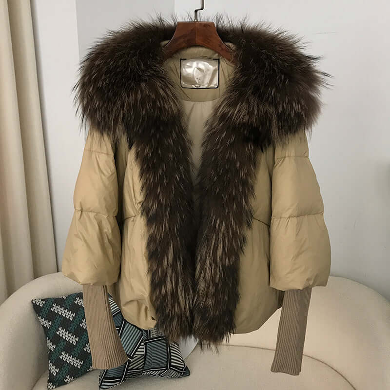 Women's Niche Design White Duck Down Jacket White Duck Down Jacket Niche Design Wome | Ectron Online