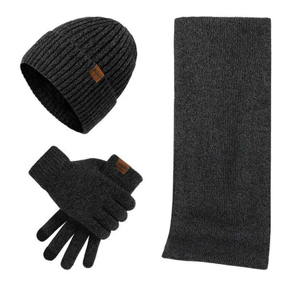 Thermal Knit Hat, Scarf, & Gloves Set Thermal Knitting Hat Scarf And Gloves Th | Ectron Online