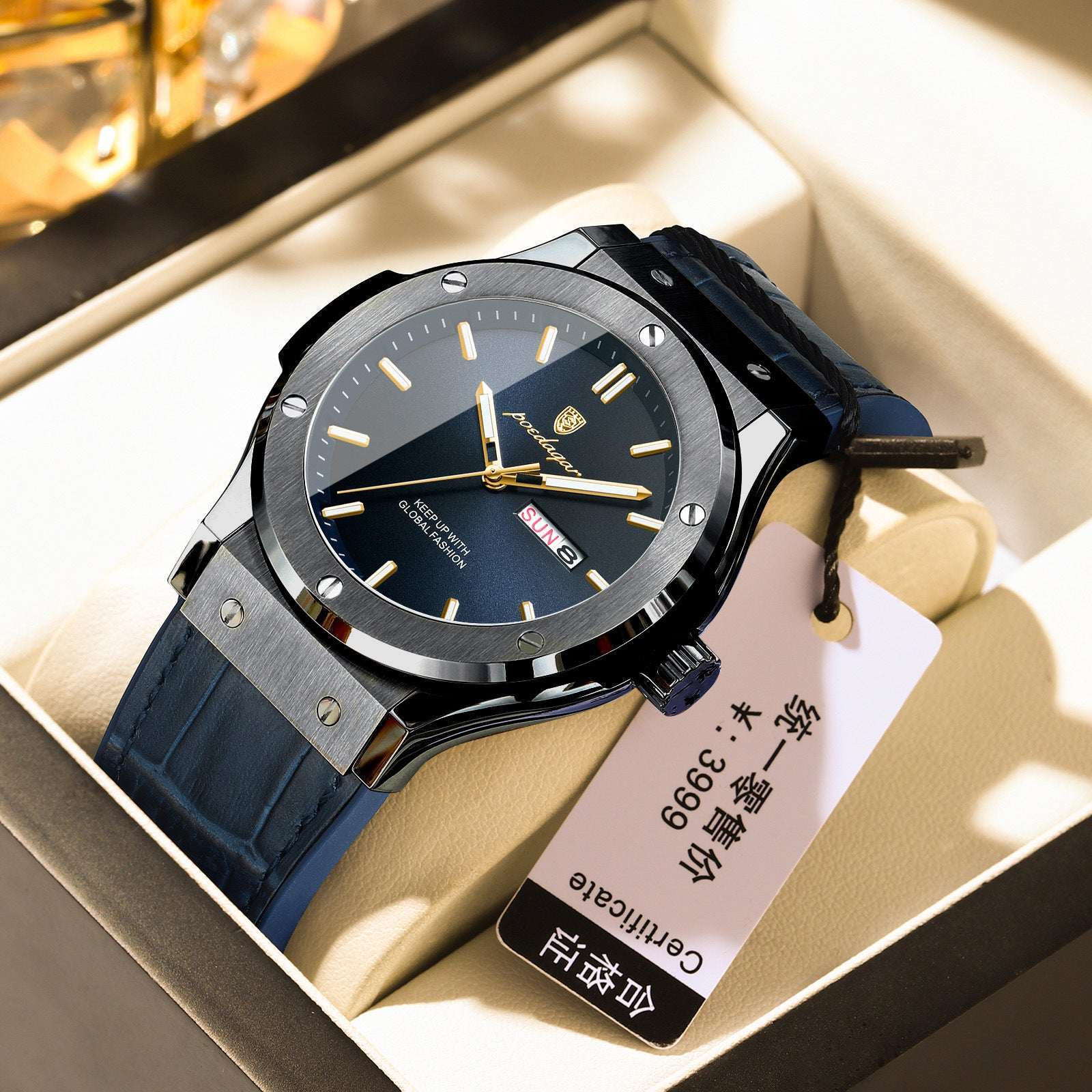 Men's Waterproof Luminous Watch Men's Waterproof Luminous Quartz Watch | Ectron Online