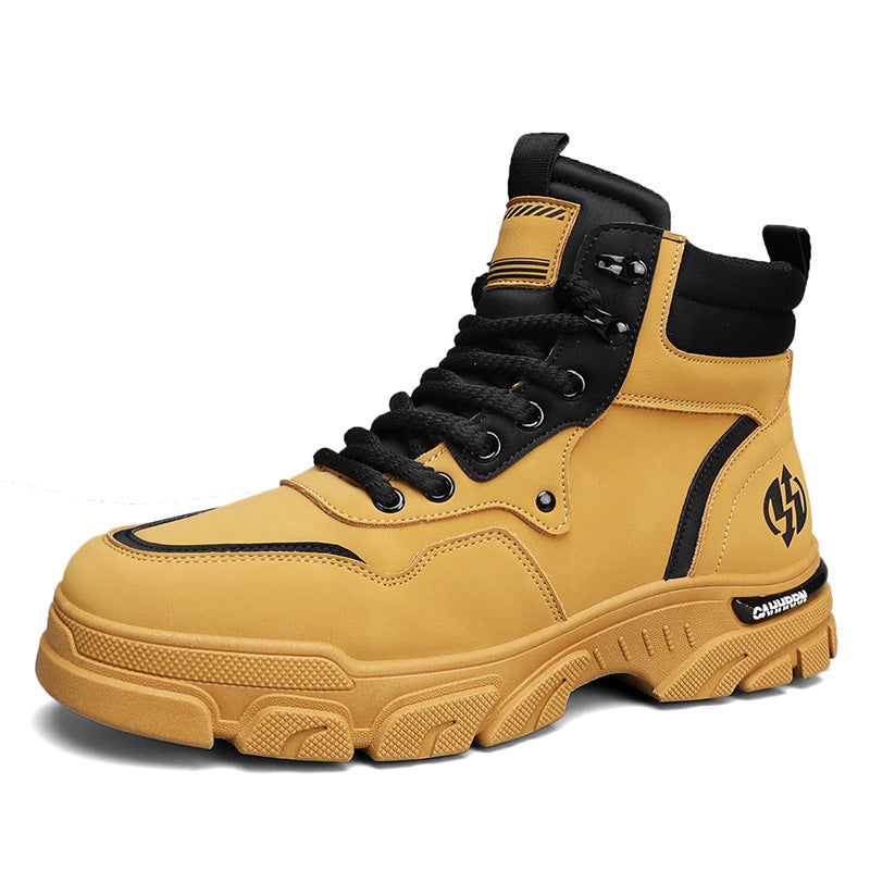 Men’s British Style Martin Boots – Perfect for Spring & Autumn Men's Martin Boots Spring And Autumn Bri | Ectron Online