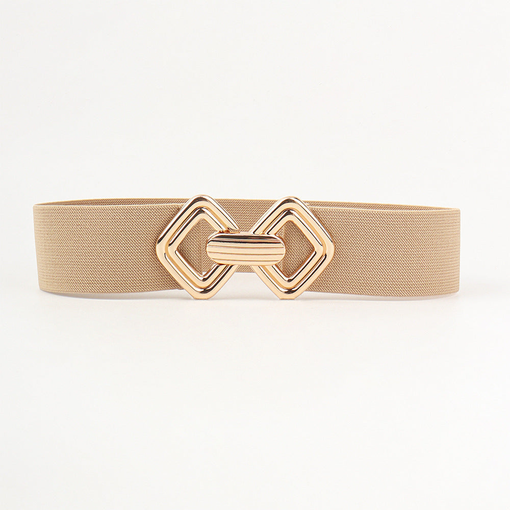 Elastic Waistband Women's Wide Waist Seal Decoration Belt | Ectron Online