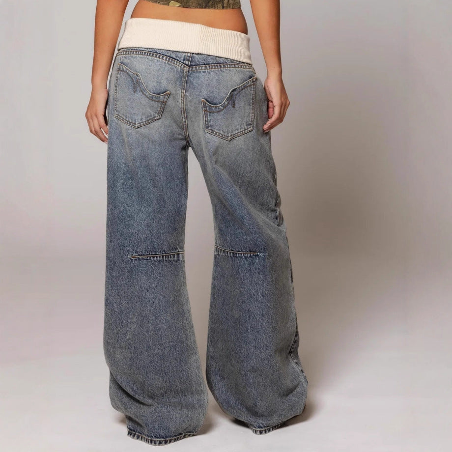 Women's Loose Straight-Leg Jeans