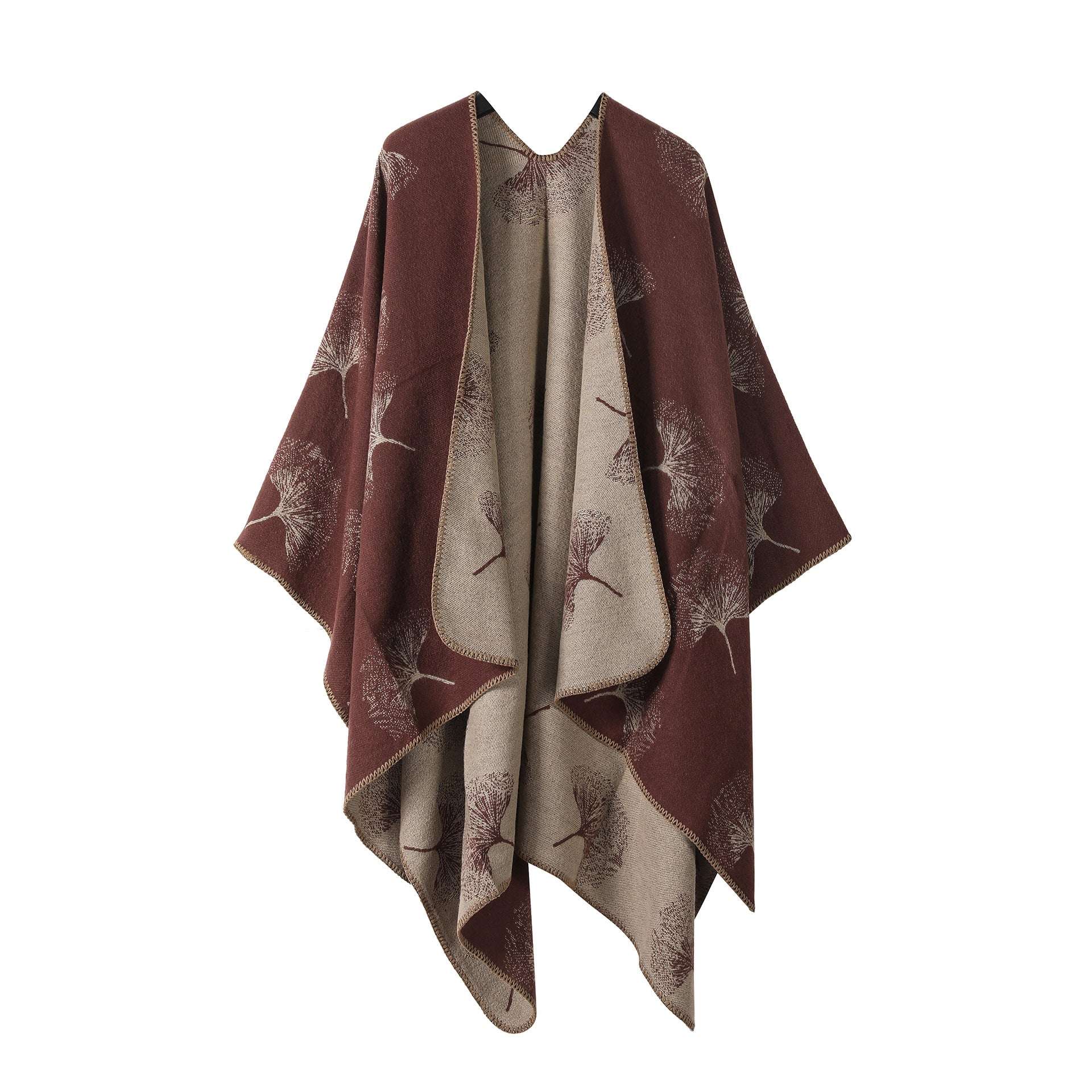 Ginkgo Leaf Shawl - High Sense Summer Fashion Ginkgo Leaf Shawl Summer High Sense | Ectron Online