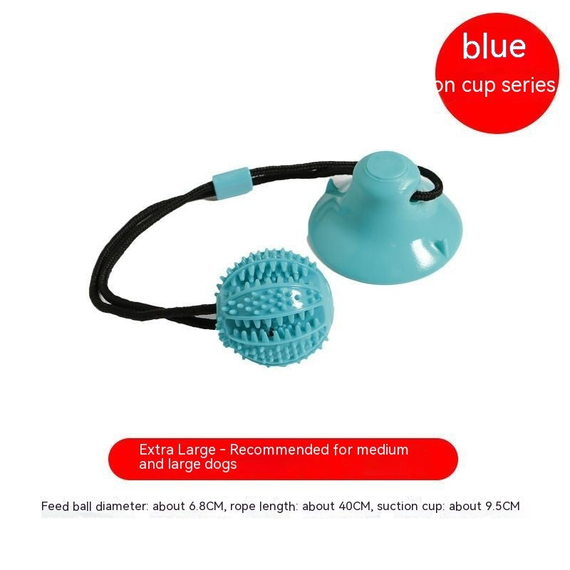 Dog Toy Food Dropping Ball – Teeth Cleaning & Molar Rod Brushing Toy Dog Toy Food Dropping Ball Teeth Cleanin | Ectron Online
