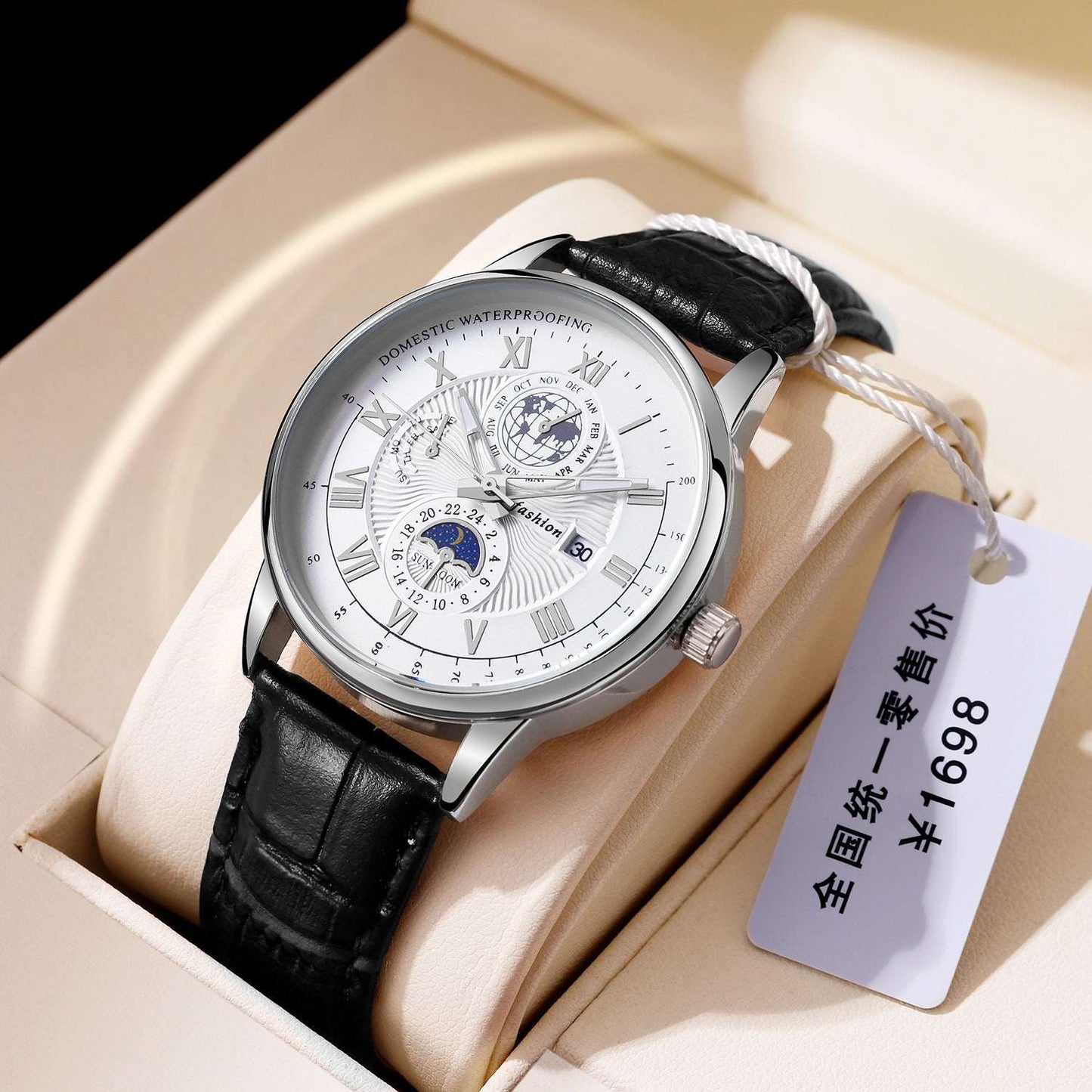 Men's Luminous Quartz Watch Men's Watch Non-mechanical Luminous Cale | Ectron Online