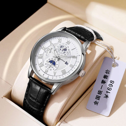 Men's Luminous Quartz Watch Men's Watch Non-mechanical Luminous Cale | Ectron Online