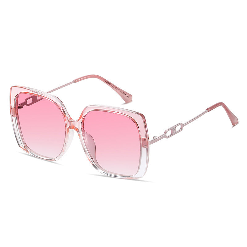 Women's Polarized Driving Sunglasses – Large Metal Frame Large Framed Metal Polarized Sunglasses | Ectron Online