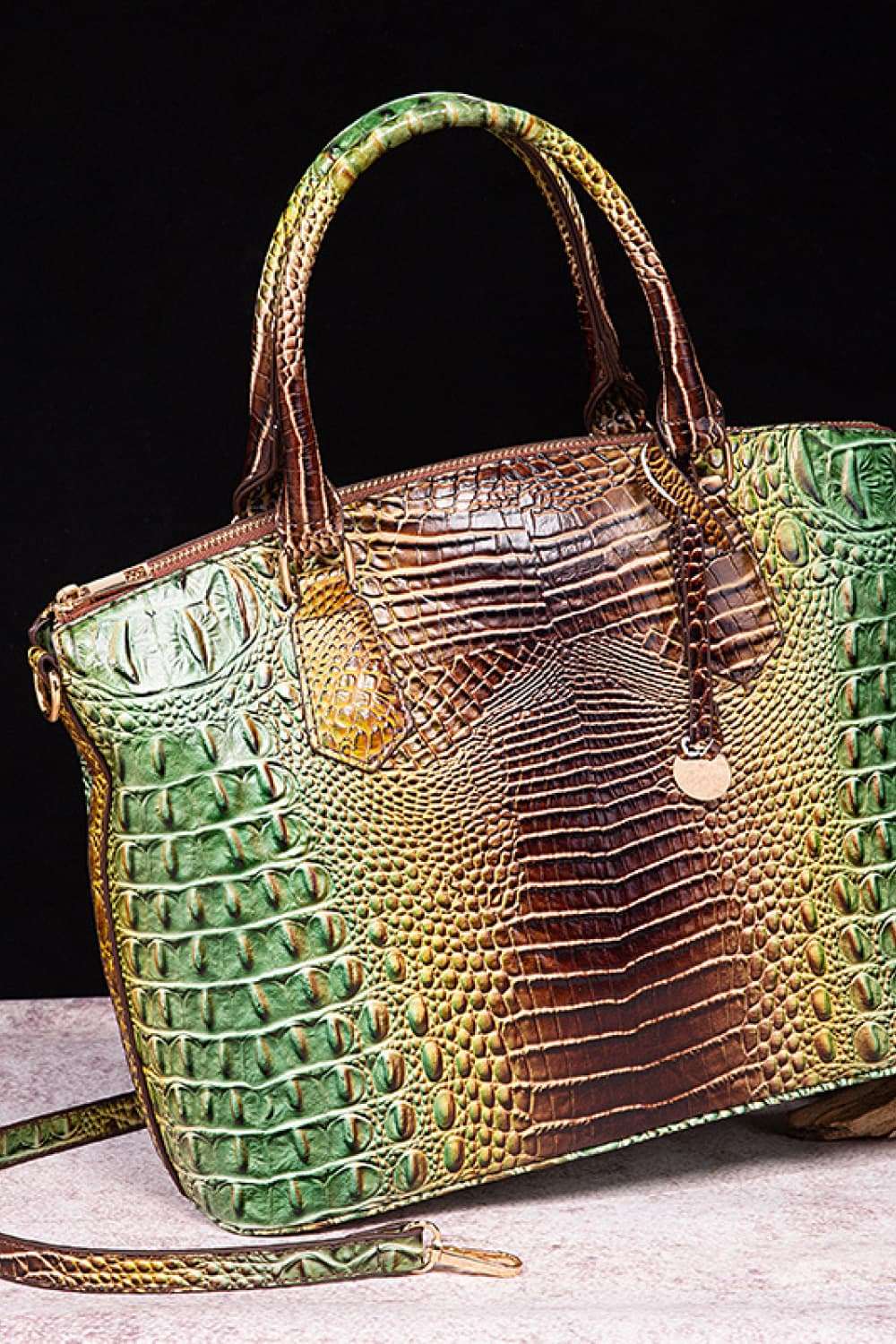 Gradient PU Leather Handbag Handbag | Ectron Online