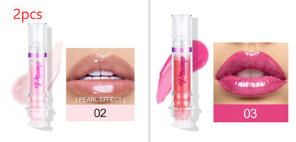 New Tube Lip Rich Lip Color Slightly Spicy Lip Honey Lip Glass Mirror Face Lip Mirror Liquid Lipstick