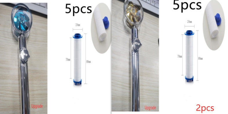 Turbo Propeller Shower Head with Water Saving & High Pressure Flow New Turbo Propeller Shower Head Water | Ectron Online